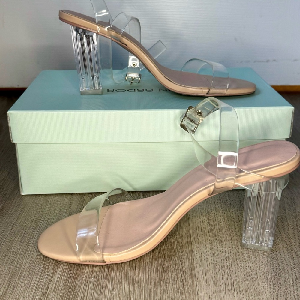 Clear Wrap Around Heel